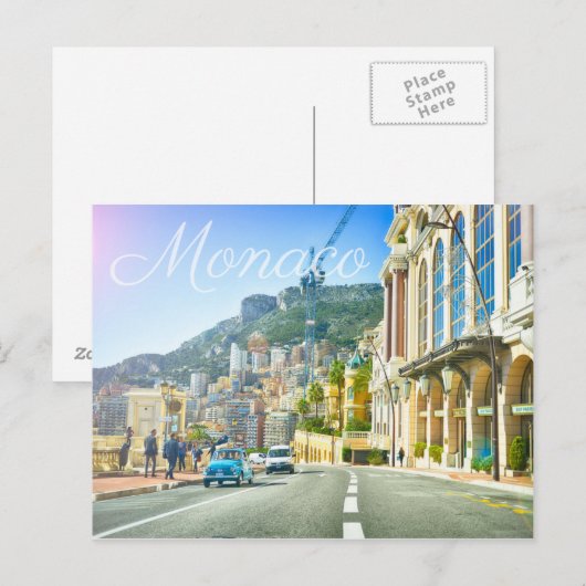 Carte Postale Le Monaco (Devant / Derrière)