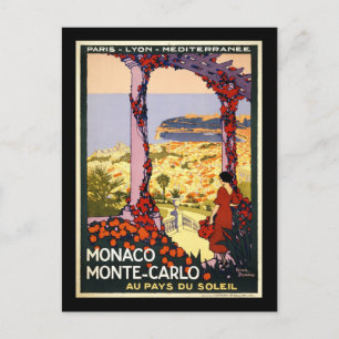 Carte Postale Le Monaco Monte Carlo