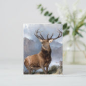 Carte Postale Le monarque du verre par Sir Edwin Landseer (Debout devant)