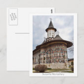 Carte Postale Le monastère de Sucevita (Devant / Derrière)