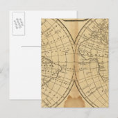 Carte Postale Le monde (Devant / Derrière)