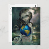 Carte postale "Le Monde" (Devant / Derrière)