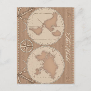 Carte Postale Le monde