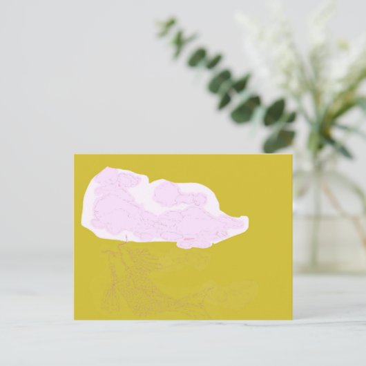 Carte Postale Le monde à l'envers (Debout devant)