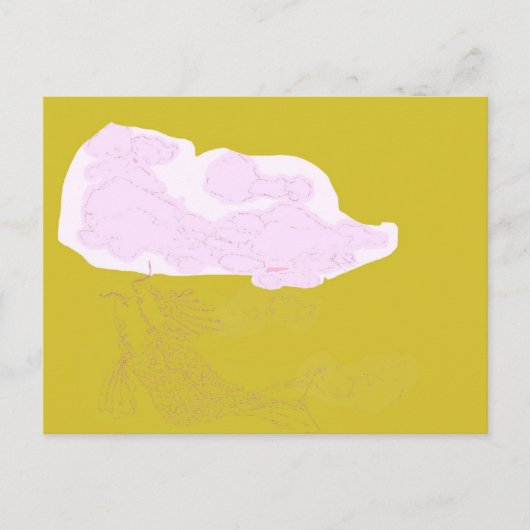 Carte Postale Le monde à l'envers (Devant)