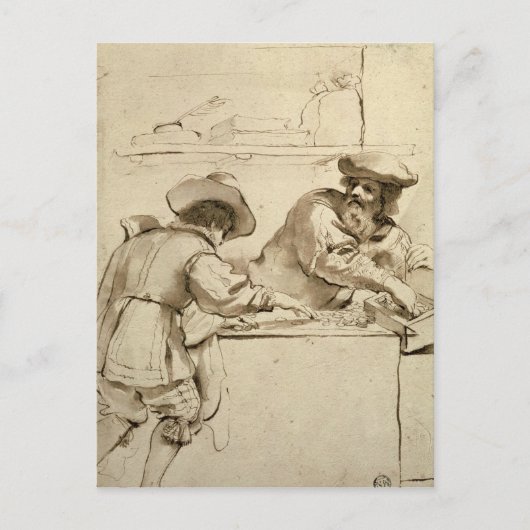 Carte Postale Le Moneylender (Devant)