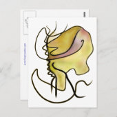 Carte Postale Le Monstre De Ligne (Devant / Derrière)