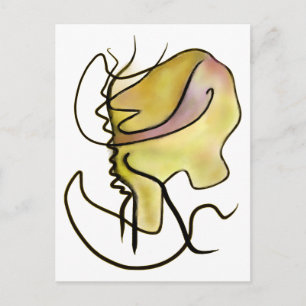 Carte Postale Le Monstre De Ligne