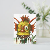 Carte Postale Le Monstre De Mer Amical (Debout devant)