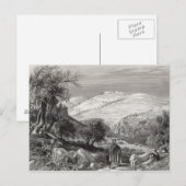 Carte Postale Le mont des Oliviers, du mont Sion (Devant / Derrière)