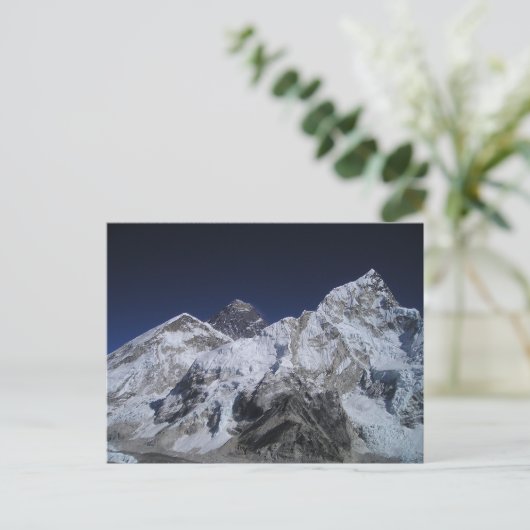 Carte Postale Le mont Everest 5 (Debout devant)