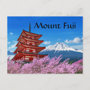 Carte Postale Le Mont Fuji