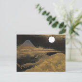 Carte Postale Le Mont Fuji au clair de lune (Debout devant)