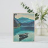 Carte Postale Le Mont Fuji du lac Yamanaka (Debout devant)