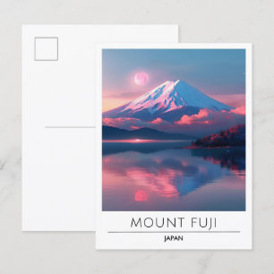 Carte Postale Le Mont Fuji Japon