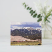 Carte Postale Le mont Herard et les dunes de sable (Debout devant)