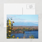 Carte Postale Le mont Katahdin à l'automne (Devant / Derrière)