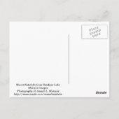 Carte Postale Le mont Katahdin du lac Rainbow (Dos)