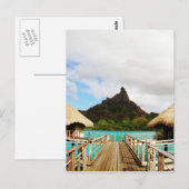 Carte Postale Le mont Otemanu (Devant / Derrière)