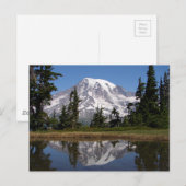 Carte Postale Le mont Rainier (Devant / Derrière)