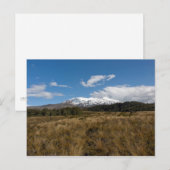 Carte Postale Le mont Ruapehu (Devant / Derrière)