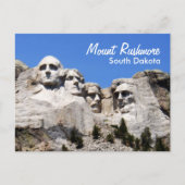 Carte Postale Le mont Rushmore le Dakota du Sud (Devant)