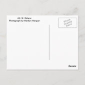 Carte Postale Le Mont Saint Helens (Dos)