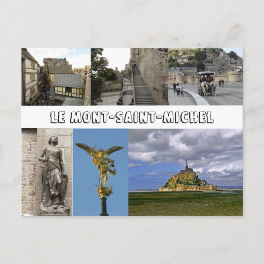 Carte Postale Le Mont Saint Michael France (Devant)