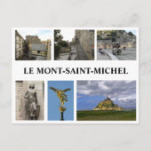 Carte Postale Le Mont Saint Michael, France (Devant)