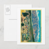 Carte Postale Le mont San Jacinto du jardin du diable (Devant / Derrière)