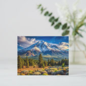 Carte Postale Le mont Shasta California Nature (Debout devant)