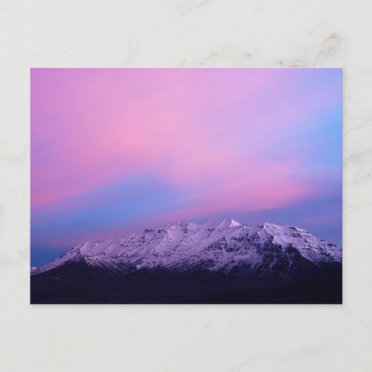 Carte Postale Le mont Timpanogos (Devant)