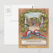 Carte Postale Le mont Tomb Vernon de George Washington, VA (Devant / Derrière)