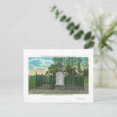 Carte Postale Le monument à la jambe gauche du général Benedict (Debout devant)