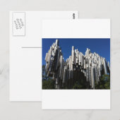 Carte Postale Le monument de Sibelius (Devant / Derrière)