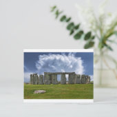 Carte Postale Le monument de Stonehenge (Debout devant)