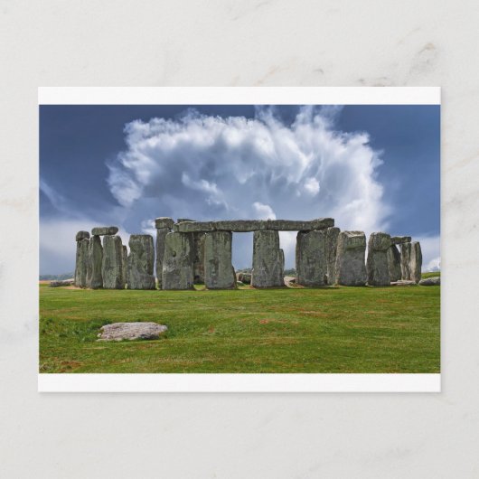 Carte Postale Le monument de Stonehenge (Devant)
