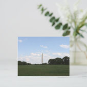 Carte Postale Le monument de Washington (Debout devant)