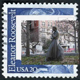 Carte Postale Le monument Eleanor Roosevelt