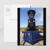 Carte Postale Le monument historique national Golden Spike (Devant / Derrière)