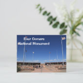 Carte Postale Le Monument National des Quatre Coins (Debout devant)