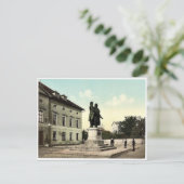 Carte Postale Le monument Schiller et Goethe, Weimar, Thuringe (Debout devant)