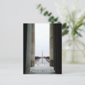 Carte Postale Le Monument Washington (Debout devant)