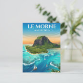 Carte Postale Le Morne Brabant, Le Morne, Black River (Debout devant)