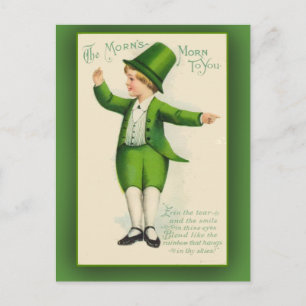 Carte Postale Le Morn's Morn to You St. Patrick's Day Cards