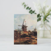 Carte Postale Le Moulin de Blute Fin par Vincent van Gogh (Debout devant)