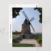 Carte Postale Le Moulin de Cugarel, Castelnaudary (Devant / Derrière)