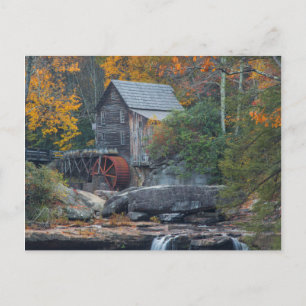 Carte Postale Le moulin historique sur Glade Creek 2