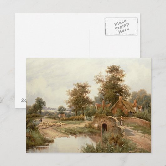 Carte Postale Le Mouton (Devant / Derrière)