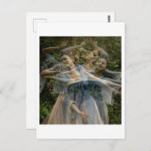 Carte Postale Le Mouvement Doux De La Danse (Multi No 6) (Devant / Derrière)